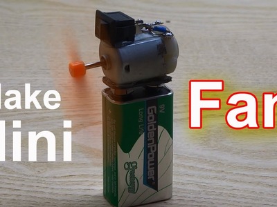 How to make Mini Fan & Usb Fan at home very powerful