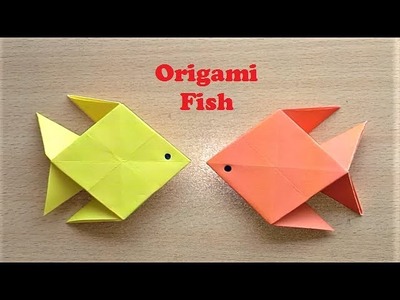 How to Make Origami Paper Fish very easy - Paper Fish