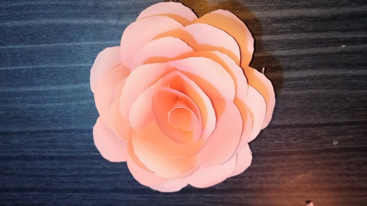 How to Make Paper Real Roses || Easy Way TO Make Origami Rose || Origami Fun Studio