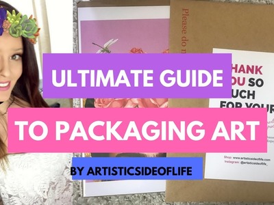 How To Package Art Prints for Sale