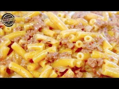 Mac and Cheese Cheeseburger recipe - How to make DIY
