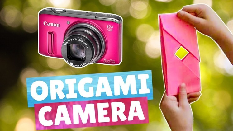 Origami camera - Easy | How to make an origami camera | Origami Dollar Bill camera - Paper Kawaii
