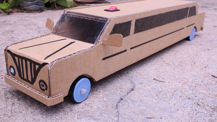 Wow! Amazing RC electric limo car | How to make a limo car