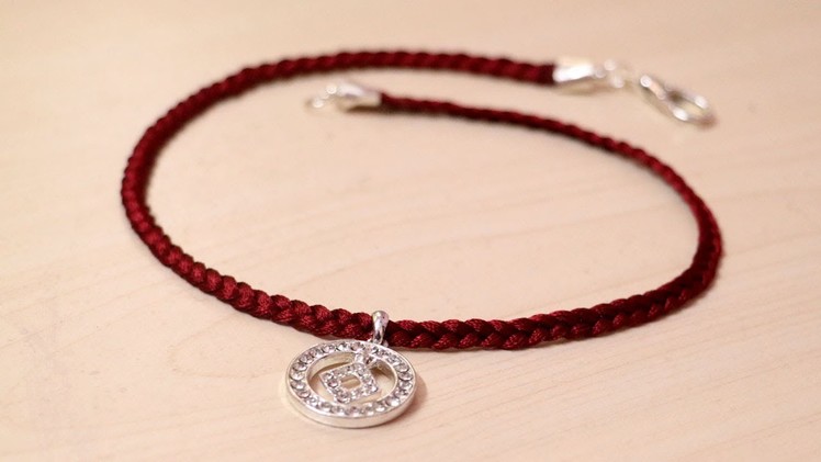 DIY Choker Necklace | Silk Thread Jewellery Making | Silk Thread Choker Necklace