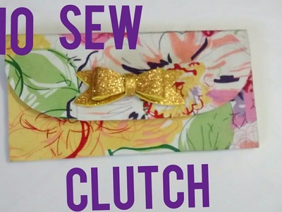 DIY Clutch Purse No Sew - How To Make Clutch Purse At Home | DIY Clutch Purse No Sew