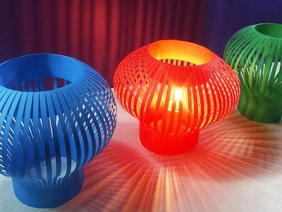 DIY Home decor - Paper Cutting Lamp.Light Shade |