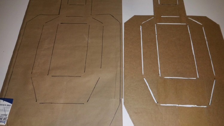 DIY Practice USPSA Paper Target