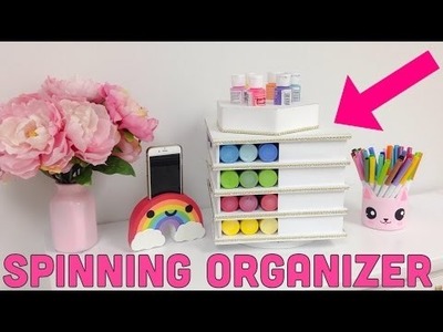 DIY Spinning ORGANIZER\ROTATING ORGANIZER