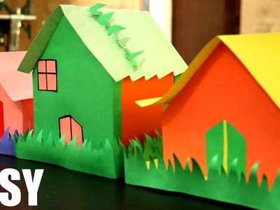 Easy Paper House | How To Make Paper House | Integrators
