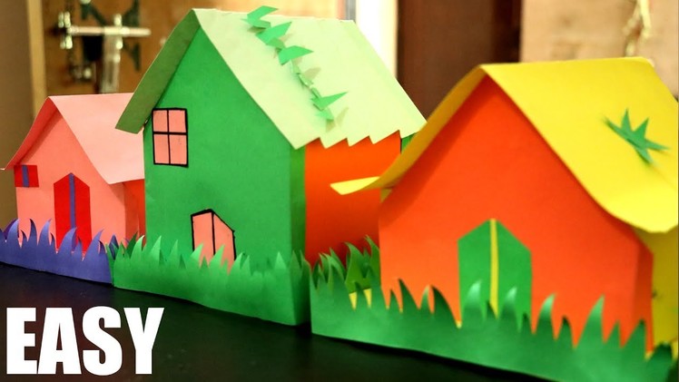 Easy Paper House | How To Make Paper House | Integrators