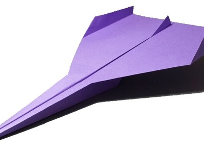 How to make a simple fast paper airplane