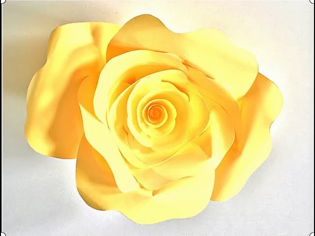 How to make Paper Roses or Flowers  Super Easy Way to Make A 'Real Rose'  DIY Paper Rose Tutorial