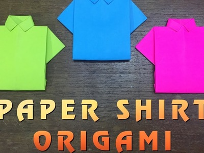 How to Make Paper Shirt Origami - Paper Craft