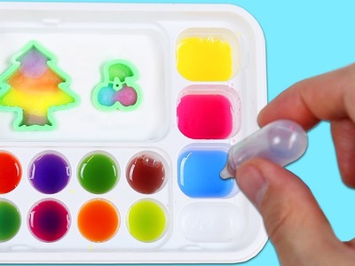LEARN COLORS Kracie Popin Cookin Gummy Land DIY Coloring Japanese Candy Making Kit!