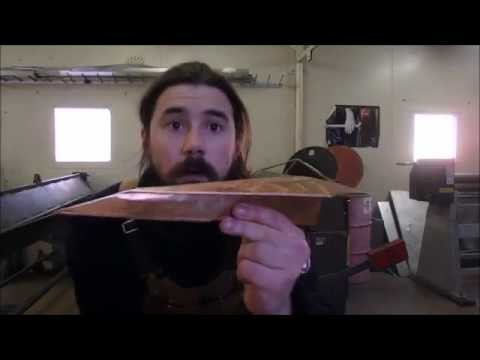 Making a Paper Plane from Copper Sheet