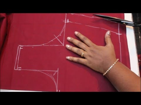 Cross Cut Blouse Cutting & Stitching (DIY) PART 1