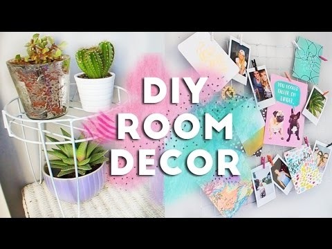DIY Budget Room Decor and Organization, £1 Store.Dollar Store