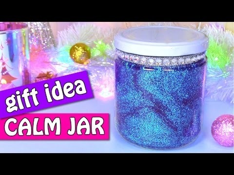 DIY Christmas crafts: Gift idea! CALM JAR -  Innova Crafts