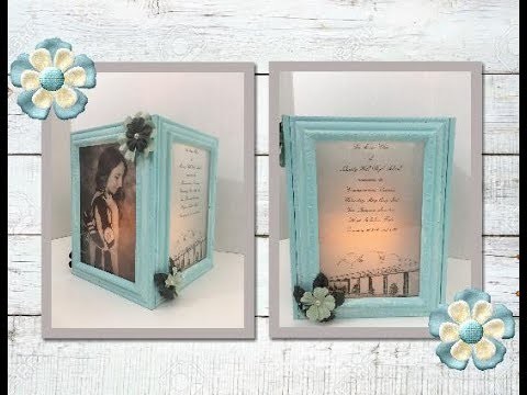 DIY Graduation Gift.Centerpiece for a Special Occasion (using Dollar Tree frames)