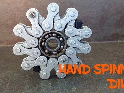 DIY HAND SPINNER WITH BIKE CHAIN