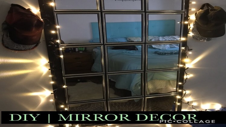 DIY | Home Decor On A Budget - Wall Mirror