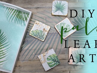 DIY Palm Leaf Art | DIY Room Decor