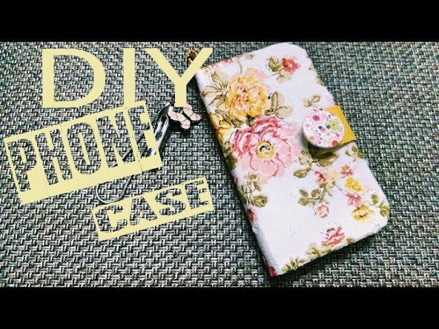 DIY PHONE CASE. HOLDER. WALLET. COVER ( Easy and Cheap )