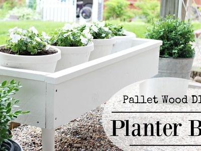 DIY Planter Box from Pallet Wood