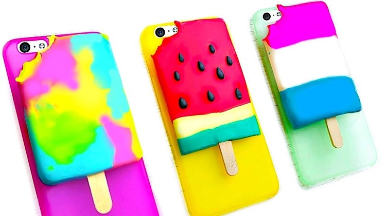 DIY POPSICLE PHONE CASES | 5-Minute Crafts for Summer 2017