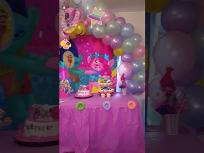 Diy trolls themed birthday party