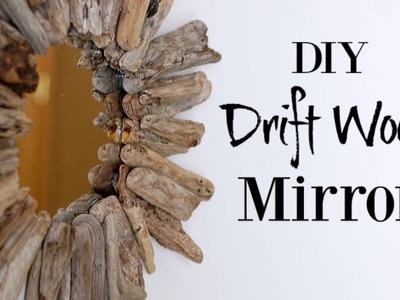 Driftwood Mirror DIY Picture Collage