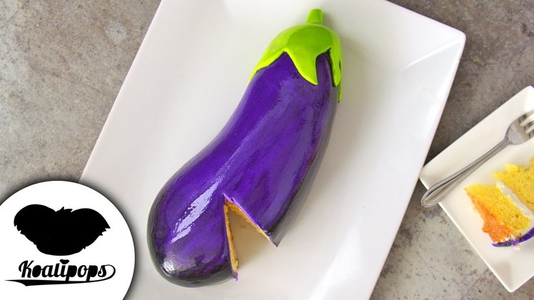 Eggplant Emoji Cake | DIY & How To | Funny Cakes