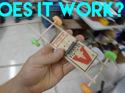 HOW TO MAKE A MOUSETRAP CAR !! DIY LIFE HACK