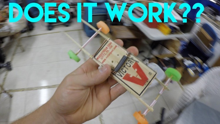 HOW TO MAKE A MOUSETRAP CAR !! DIY LIFE HACK