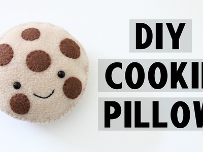 Kawaii DIY Cookie Pillow | Cookie Plushie | Jtru