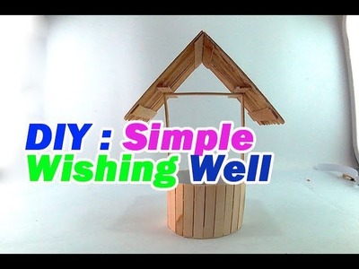 Simple wishing well - DIY