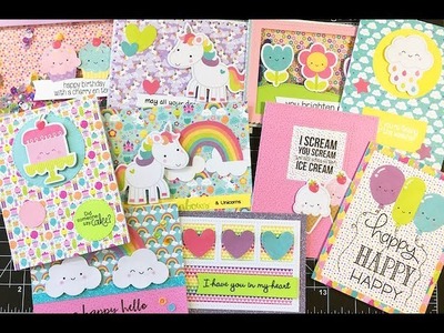 10 Cards | 1 6x6 Paper Pad and Die Cuts | Doodlebug Fairy Tales