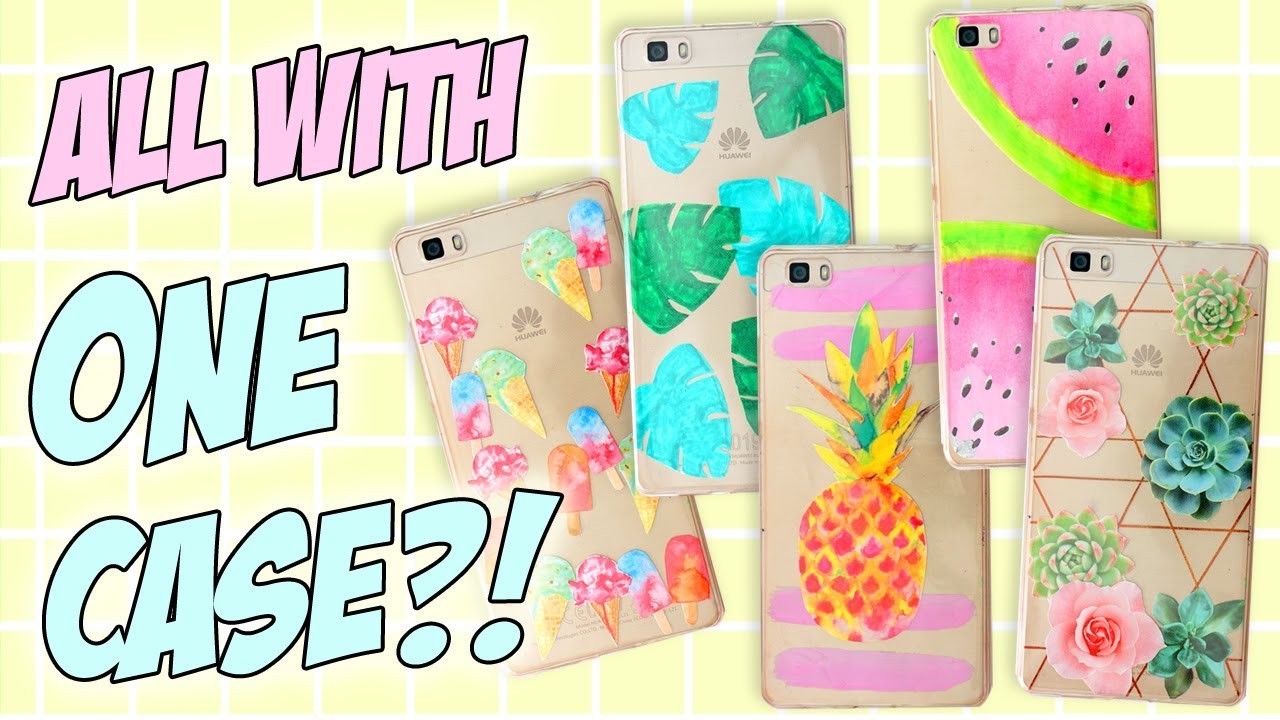 7 1 Diy Phone Case Ideas Using Just One Easy Cheap Perfect For Summer
