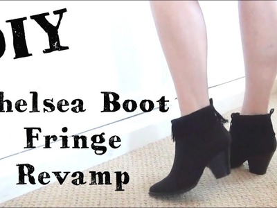 Boot Revamp ♥ Fringe Boots DIY