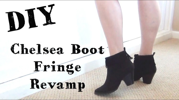 Boot Revamp ♥ Fringe Boots DIY