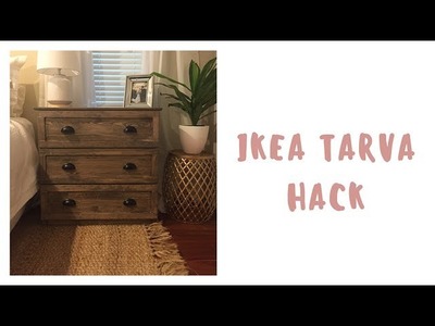 DIY | IKEA Tarva Hack | Master Bedroom Refresh