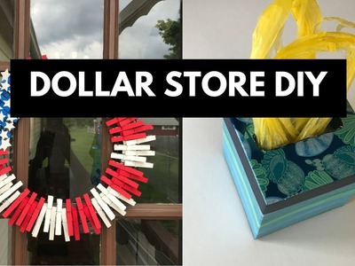 Dollar Tree DIY - Summer decor and Storage ideas | + Giveaway (CLOSED)