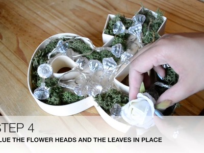 How to make: Floral Letter and Symbol | DIY Wedding