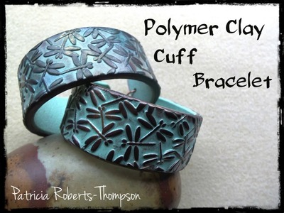 Polymer Clay Cuff Bracelet