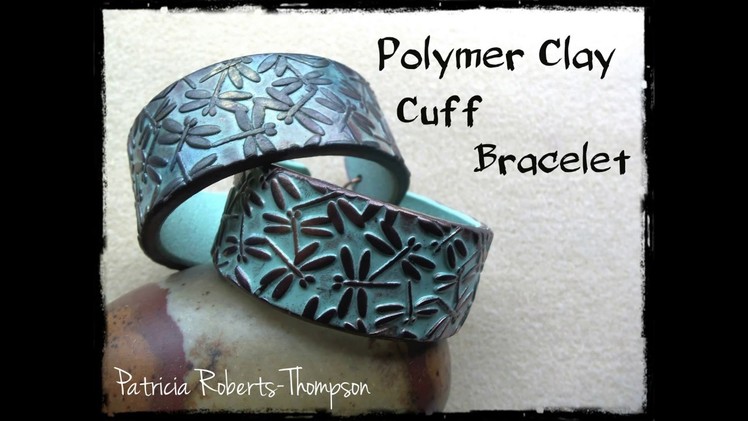 Polymer Clay Cuff Bracelet