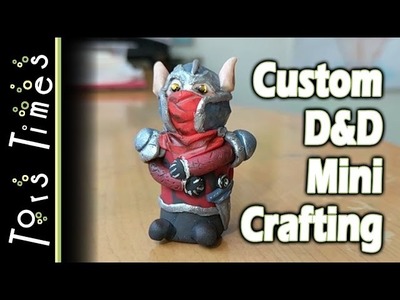 Sculpting a D&D Mini from Polymer Clay