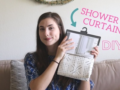 SHOWER CURTAIN DIY'S! | Lindsay Brooke