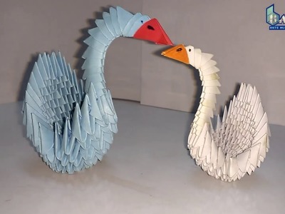 Very Beautiful Swan (Hans) | How to Create With Paper | Origami Art