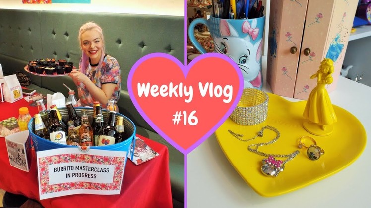Weekly Vlog #16 | BarBurrito Masterclass & DIY Princess Decor