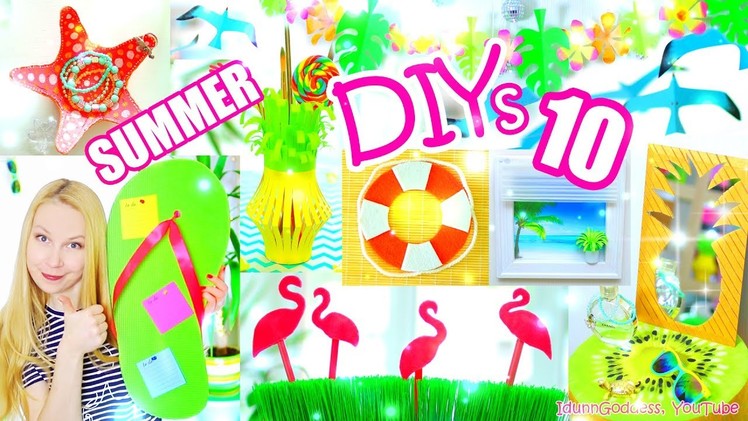 10 DIY Summer Room Decor Ideas – Easy and Beautiful Room Decorations for Summer